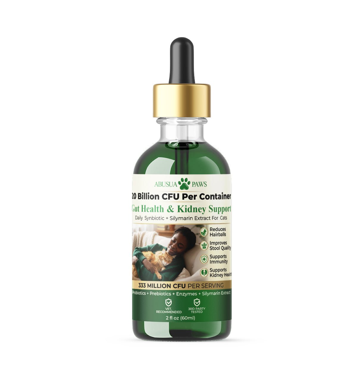 Daily Gut & Liver Reset Formula for Cats - ABUSUAPAWS